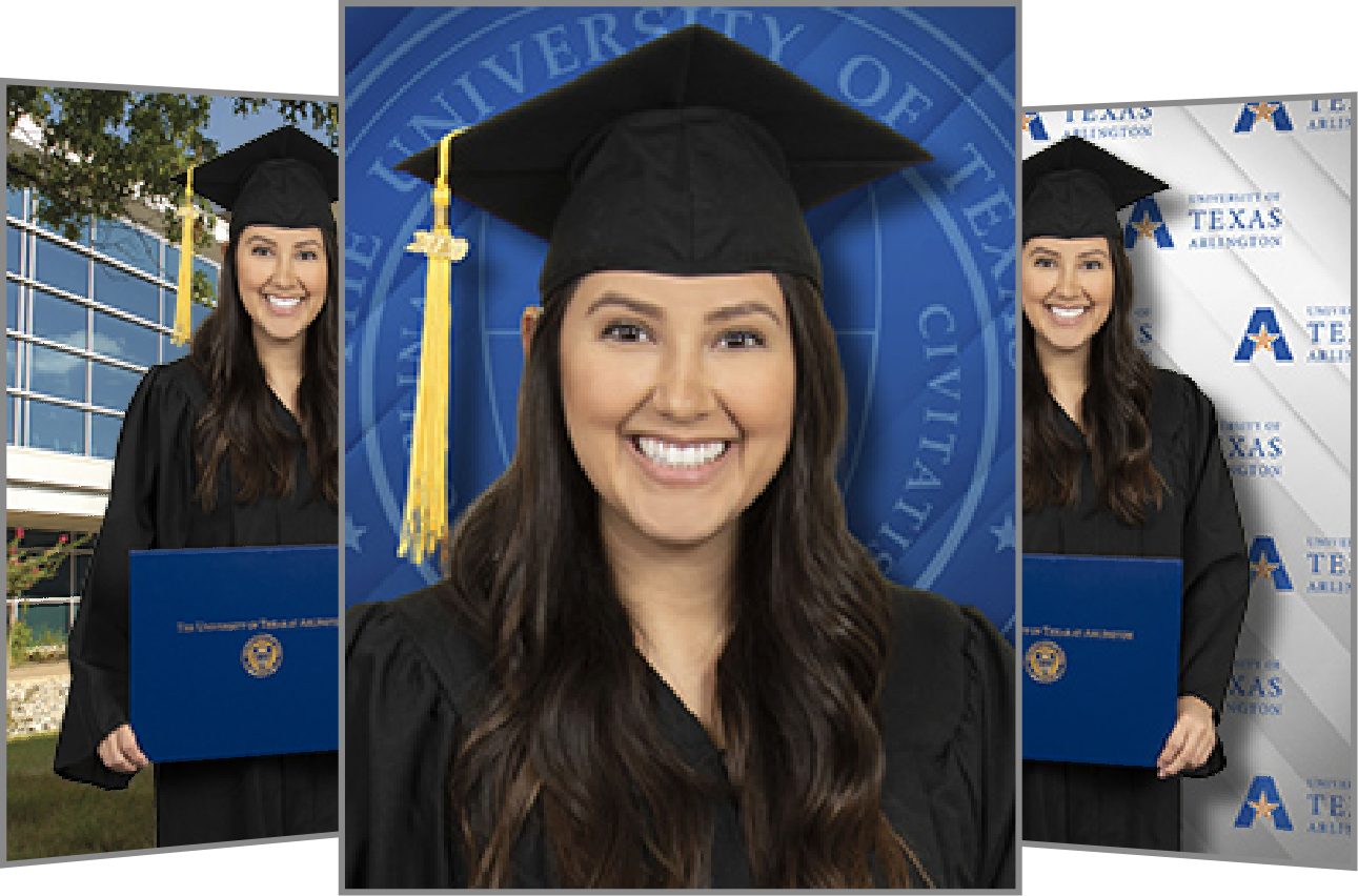 Beautiful portraits of a graduate